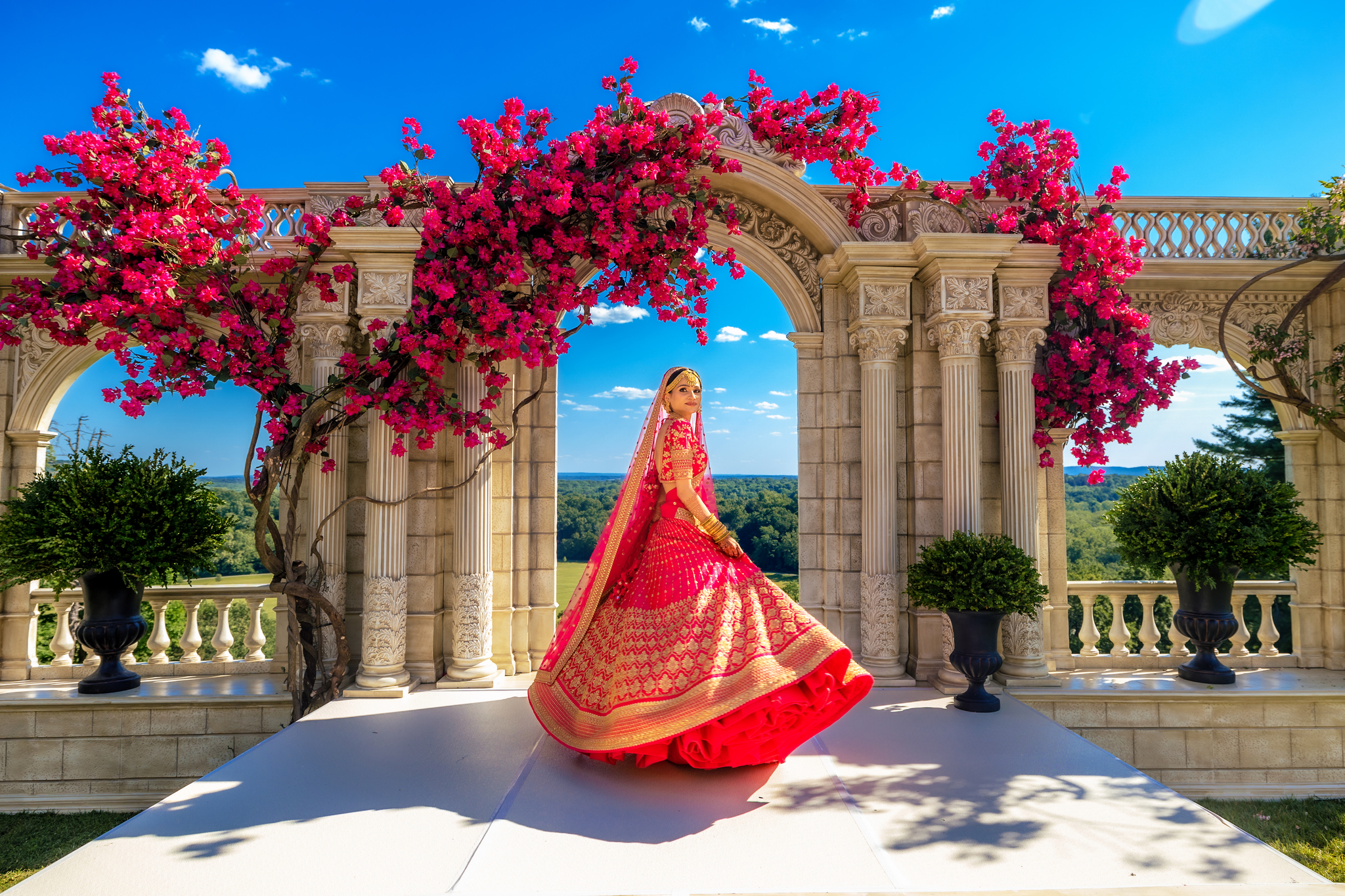 Once Upon an Alfresco Floral Dream